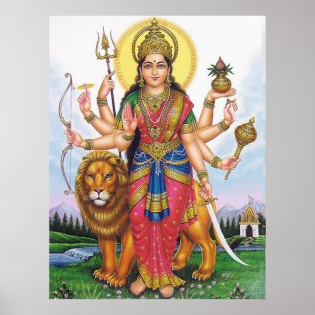 Durga Ma Poster (Front)