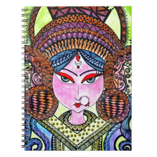 Durga Maa Spiral Notebook