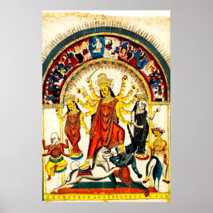 Durga, the Destroyer of Evils Poster