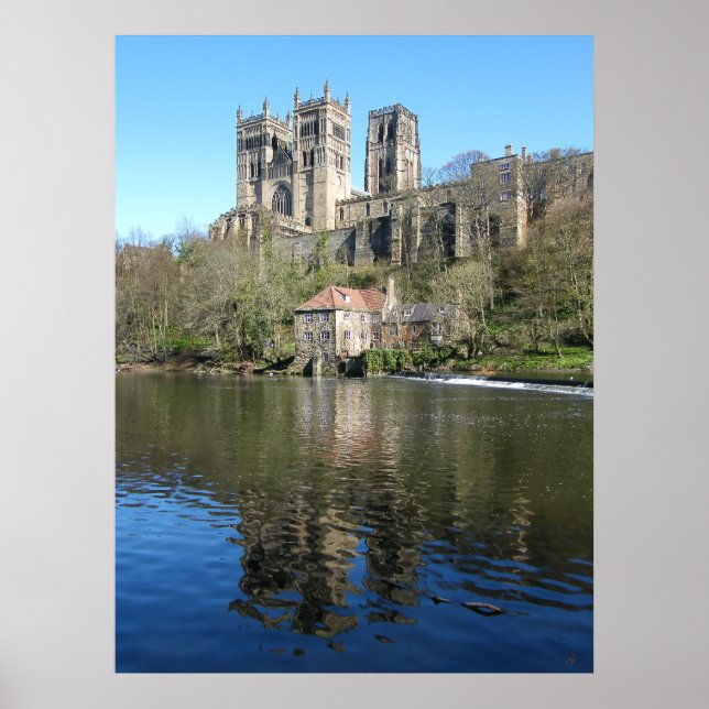 Durham Cathedral & Mill Poster (Front)