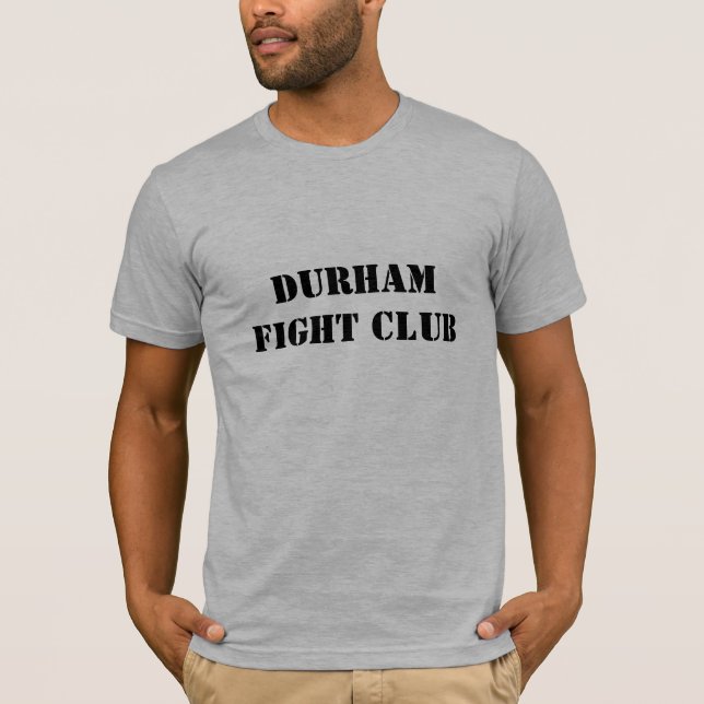 Durham Fight Club T-Shirt (Front)