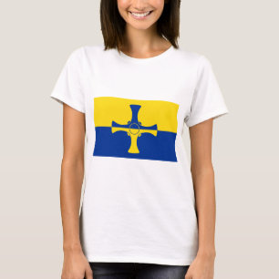 Durham Flag (County of England, UK) T-Shirt