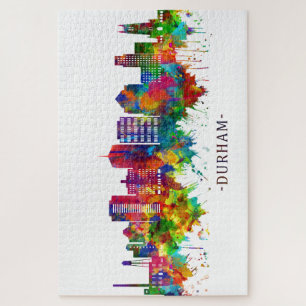 Durham North Carolina Skyline Jigsaw Puzzle