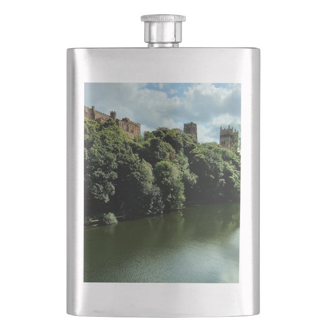 Durham river hip flask (Front)