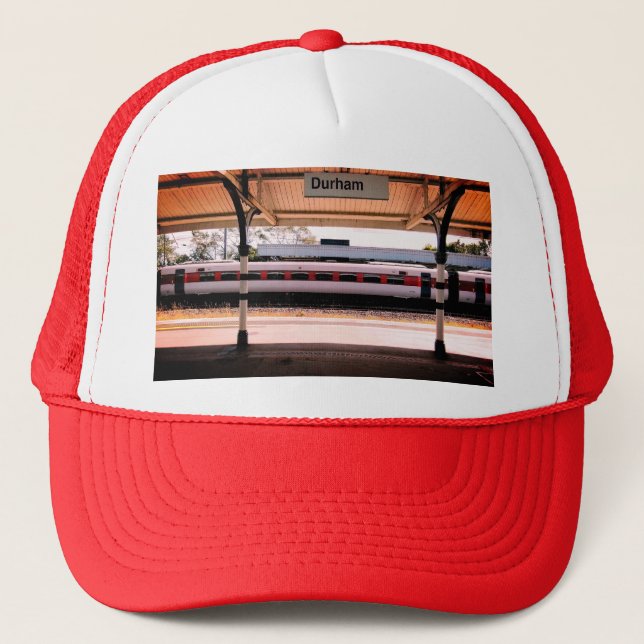 Durham station trucker hat (Front)