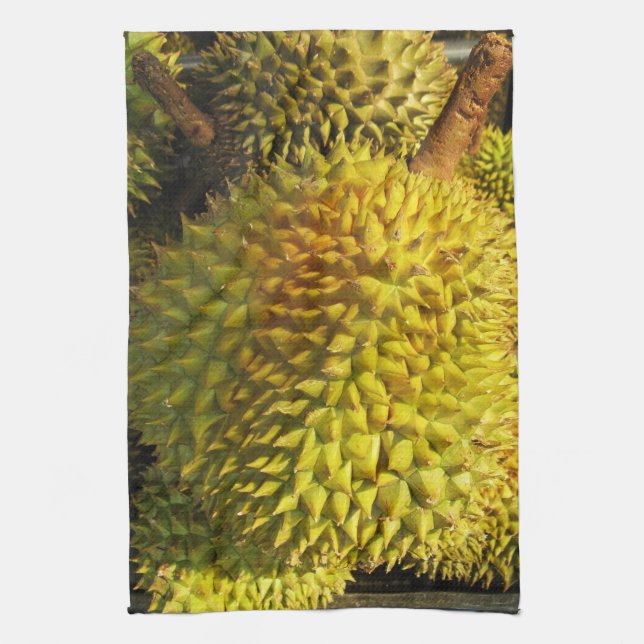 Durian Fruit Tea Towel (Vertical)