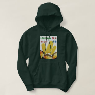 Durian Ice Bar Tropical Fruit Popsicle Hoodie