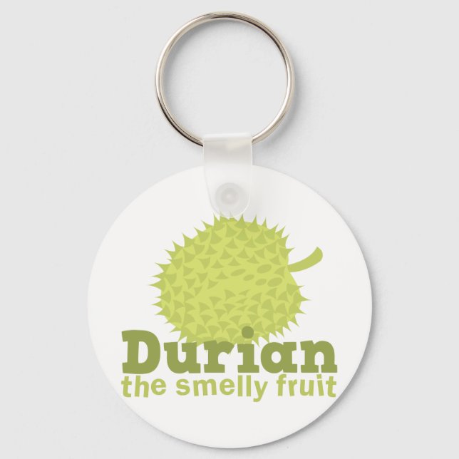 Durian the smelly fruit key ring (Front)