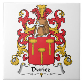Duriez Family Crest Tile