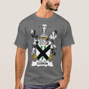 Durkin Coat of Arms Family Crest T-Shirt