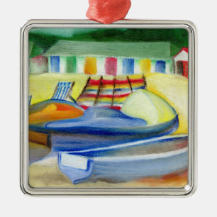 Durley Chine Seagull 2012 Metal Tree Decoration
