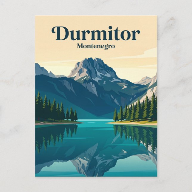 Durmitor National Park Montenegro Postcard (Front)