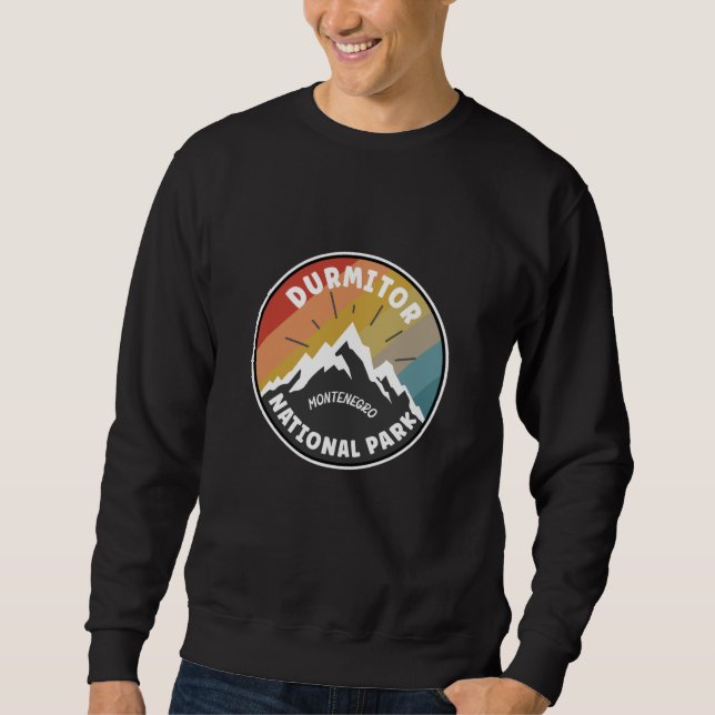 Durmitor National Park Montenegro Sweatshirt (Front)