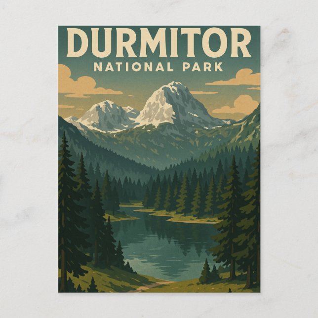 Durmitor National Park Postcard (Front)