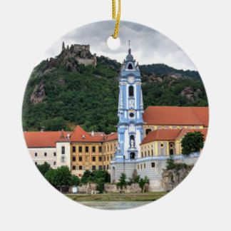 Dürnstein In Der Wachau Ceramic Tree Decoration