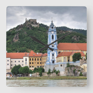 Dürnstein In Der Wachau Square Wall Clock