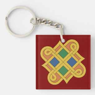 Durrow Knotwork 2016 Key Ring