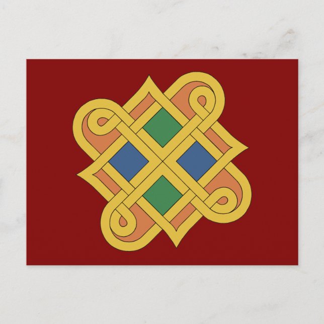 Durrow Knotwork 2016 Postcard (Front)