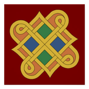 Durrow Knotwork 2016 Poster