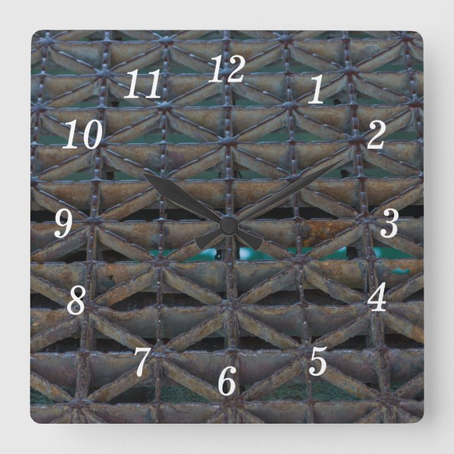 Dusable Bridge Abstract Wall Clock (Front)