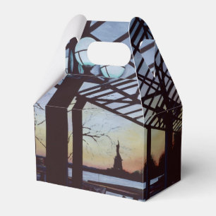 Dusk At Freedom's Birthplace, Ellis Island Favour Box