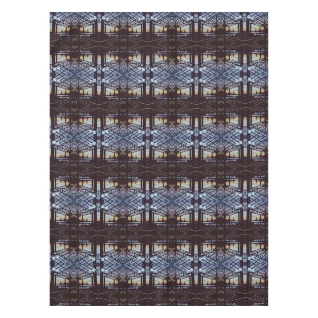 Dusk at Freedom's Birthplace, Ellis Island Tablecloth (Front)