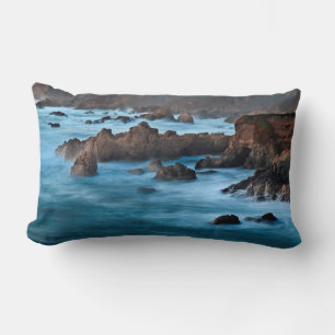 Dusk At Soberanes Cove Lumbar Cushion