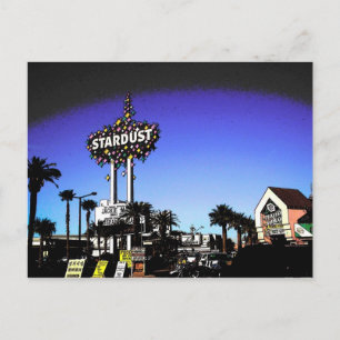 Dusk at the Stardust Postcard