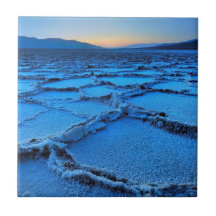 dusk, Death Valley, California Tile