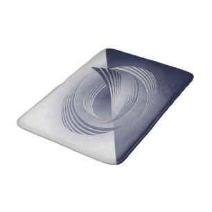 Dusk feathers bath mat