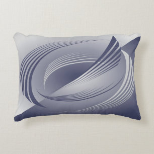 Dusk feathers decorative cushion