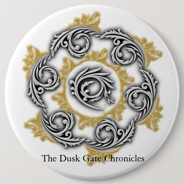 Dusk Gate Chronicles Button (Front)