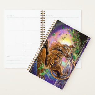 Dusk Hunter Flying Cat Planner