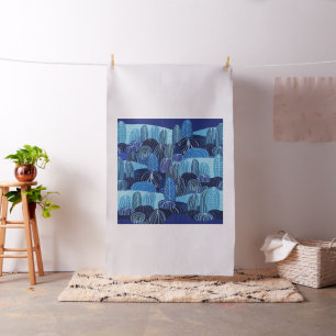 Dusk in the Desert Custom Fabric - Virginia Vivier