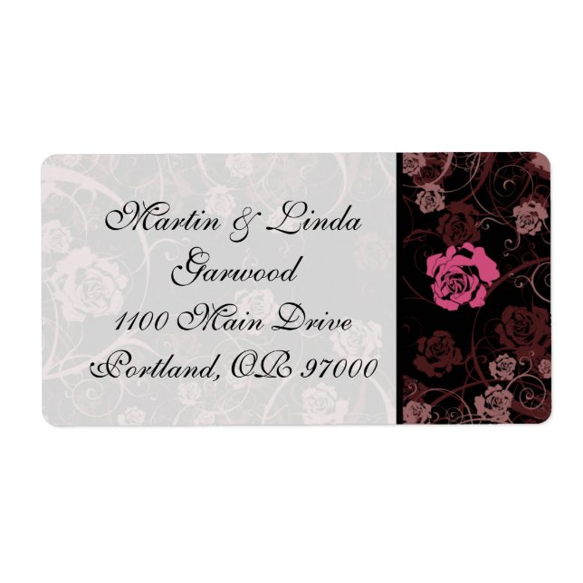 Dusk Romance Shipping Label v2 (Light) (Front)