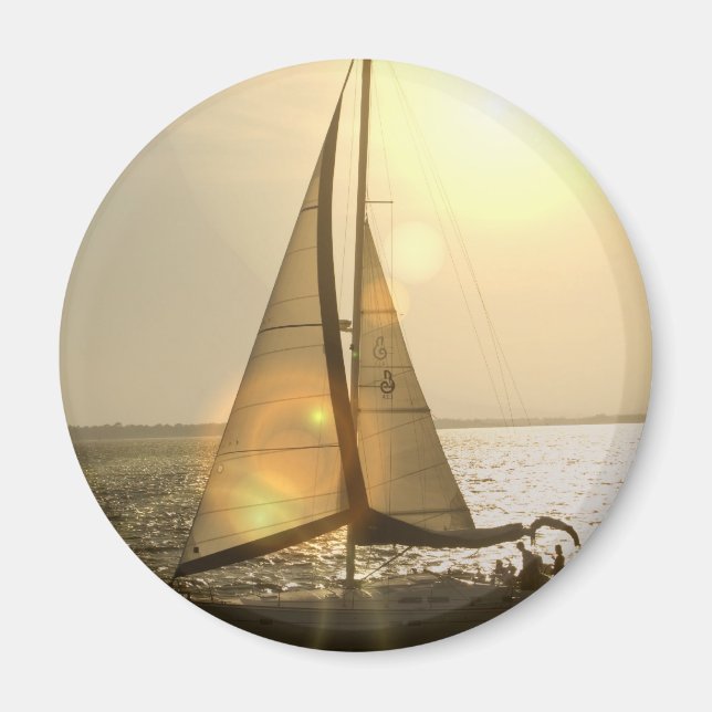 Dusk Sailing Magnet (Front)
