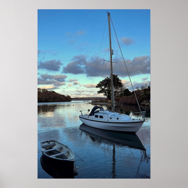 Dusk Yacht Poster (Front)
