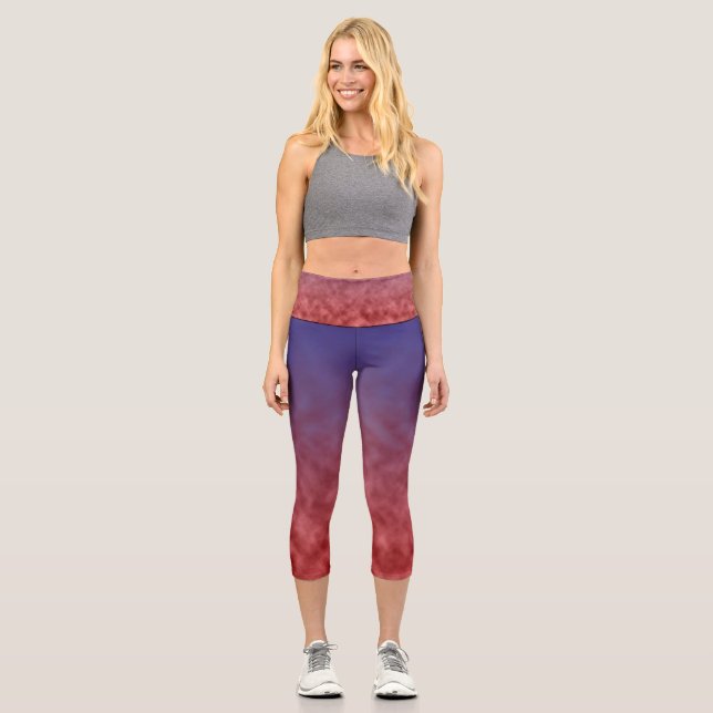 Duskstatic Capri Leggings (Front)