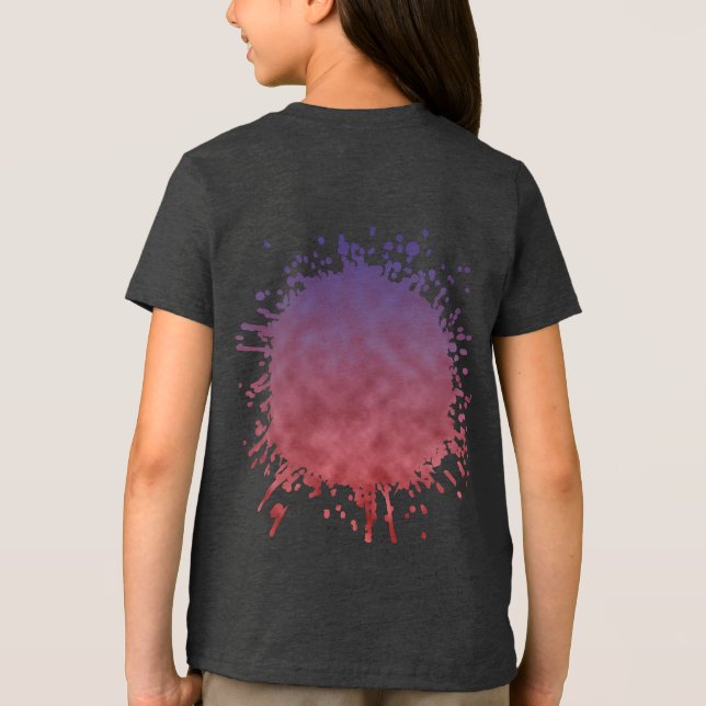 Duskstatic Tri-Blend Shirt (Back)