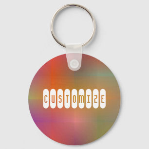 Dusky Color IV - Template Key Ring