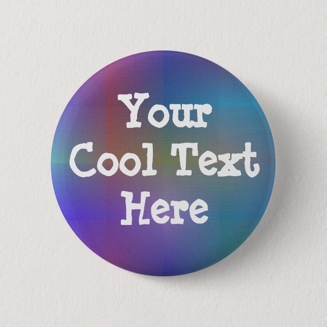 "Dusky Colour I" Template 6 Cm Round Badge (Front)