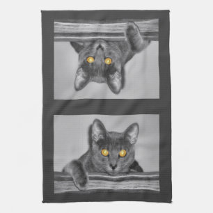 Dusky Gold Kitchen Towel