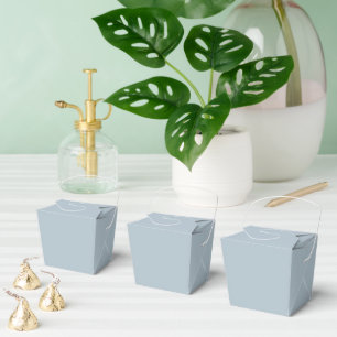 Dusky Light Winter Blue - Favour Boxes