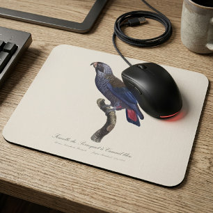 Dusky Parrot or Dusky Pionus, Pionus fuscus Mouse Pad