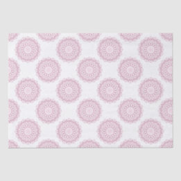 Dusky Rose Confetti Lace Classic Polka Dots Craft Tissue Paper
