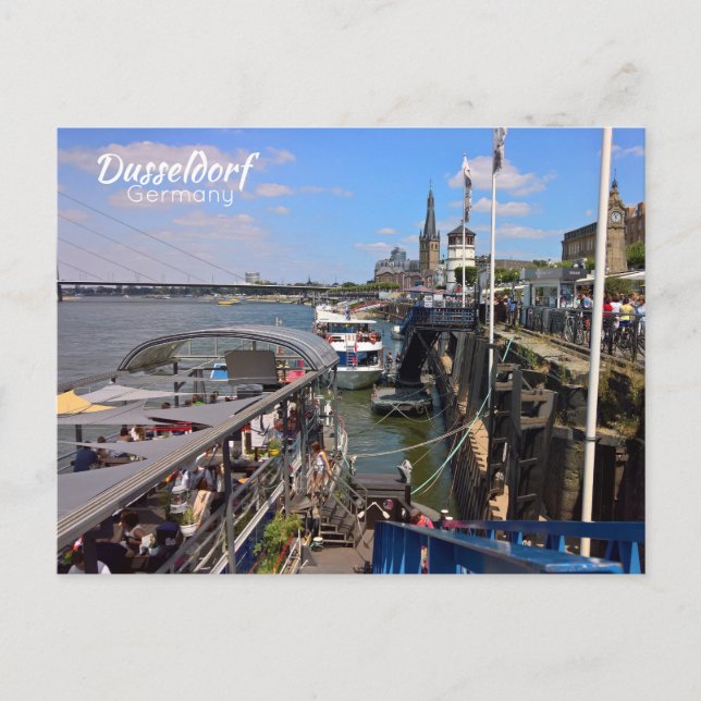 Dusseldorf 3 postcard (Front)