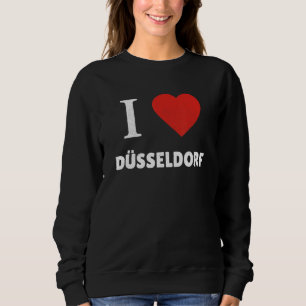 Dusseldorf Dialect Rhine Westphalia Germany Souven Sweatshirt