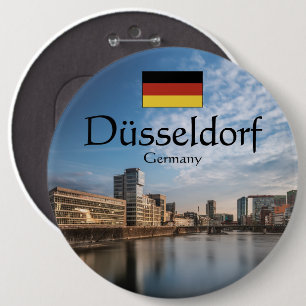 Dusseldorf Germany 6 Cm Round Badge