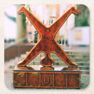 Dusseldorf, Germany Cartwheel Symbol - Coaster