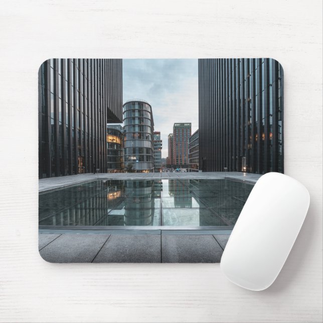 Dusseldorf Germany Mouse Pad (With Mouse)